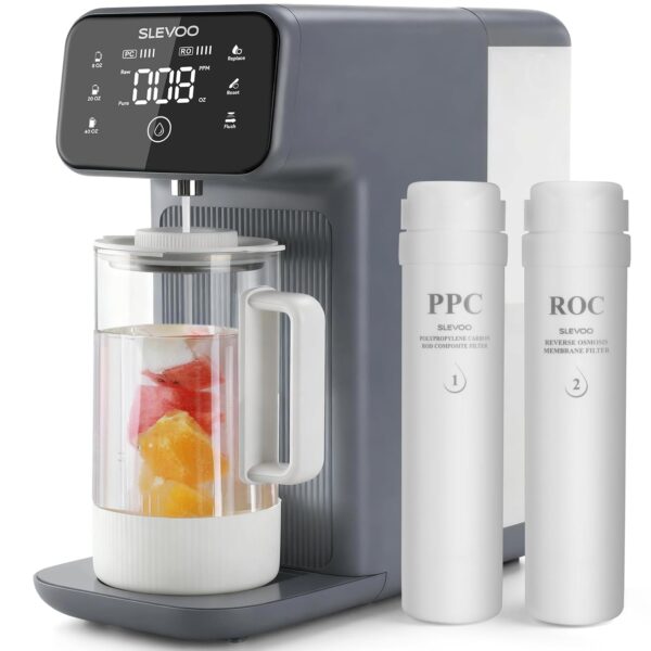 Reverse Osmosis Water Filter Countertop,Blue Grey