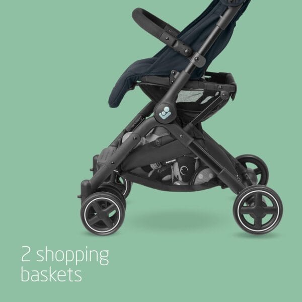 Maxi-Cosi Lara2 Compact Pushchair, 0–22 kg, Essential Graphite