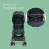 Maxi-Cosi Lara2 Compact Pushchair, 0–22 kg, Essential Graphite