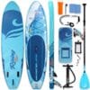 61huQ8Bp7-L._AC_SL1000_ SereneLife Paddle Board Inflatable Stand Up SUP 32in Wide