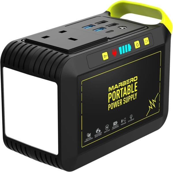 MARBERO Portable Power Station 24,000mAh/ 88.8Wh, 120W Peak Solar Generator