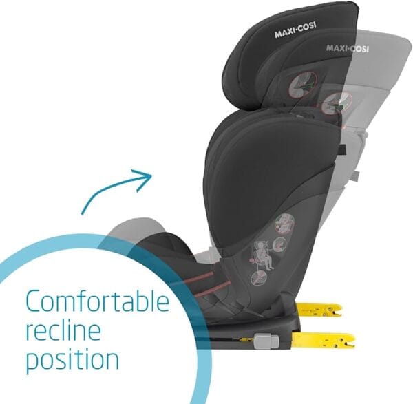 Maxi-Cosi RodiFix AirProtect Car Seat, 15–36 kg, Authentic Black