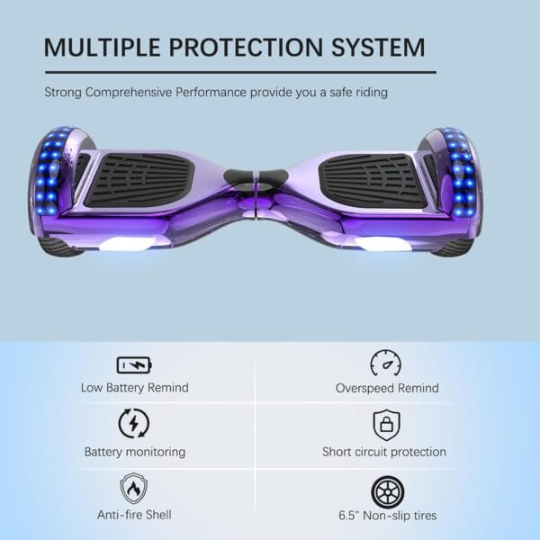 RCB Hoverboards for Kids and Adults 6.5 inch
