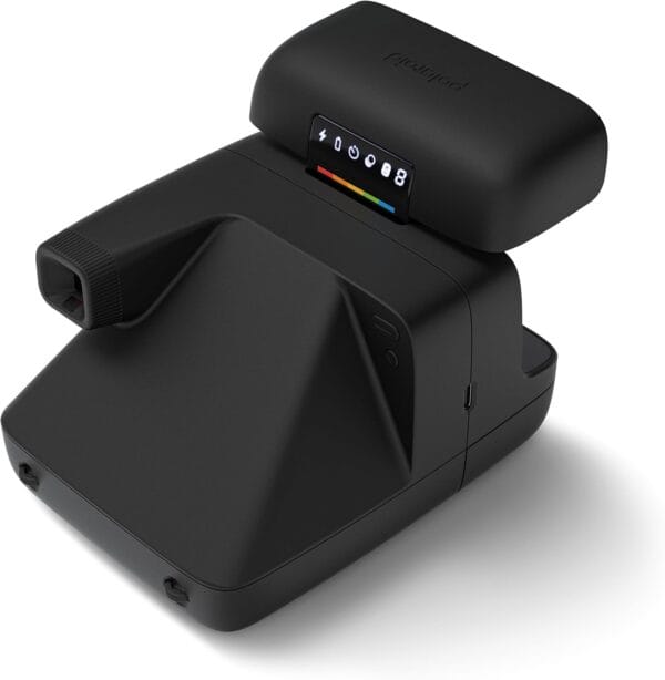 Polaroid FLIP Pack Instant Camera Black + Colour Film (16 Photos)