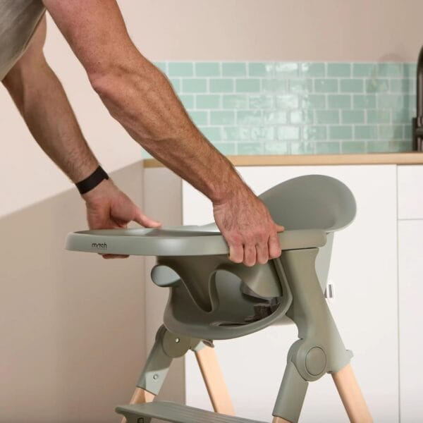 Baby Elegance Mash Baby High Chair for Babies & Toddlers (Sage)