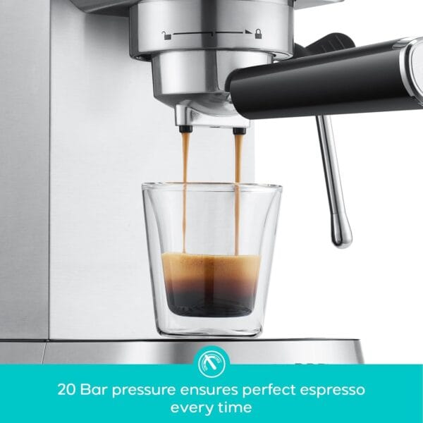CASABREWS CM5418 Espresso Machine, Barista Coffee Machine with Milk Frother