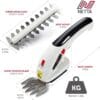 61xoQnaijnL._AC_SL1200_ NETTA 2-in-1 Cordless Hedge Trimmer & Grass Shear