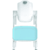 Oribel Cocoon Reclining Multi-Stage Hi-Low Highchair, Blue