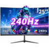 CRUA 24 Inch 240Hz Gaming Monitor, FHD 1080P