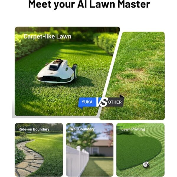 7 MAMMOTION YUKA 3000 Robot Lawn Mower