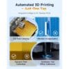 FLASHFORGE Creator 5 Pro 4-Toolheads 3D Printer,7s FlashSwap