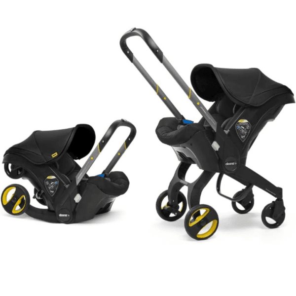Doona+ Baby Car Seat & Travel Stroller, Nitro Black