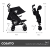 Cosatto Supa 3 Pushchair with Footmuff, (Hoglet)