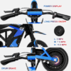7 EVERCROSS EV12M Kids Electric Dirt Bike, 300W, 12in Pneumatic Tyres