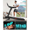 Foldable Walking Pad with 20% Incline, 3.5HP Motor Treadmill For Home