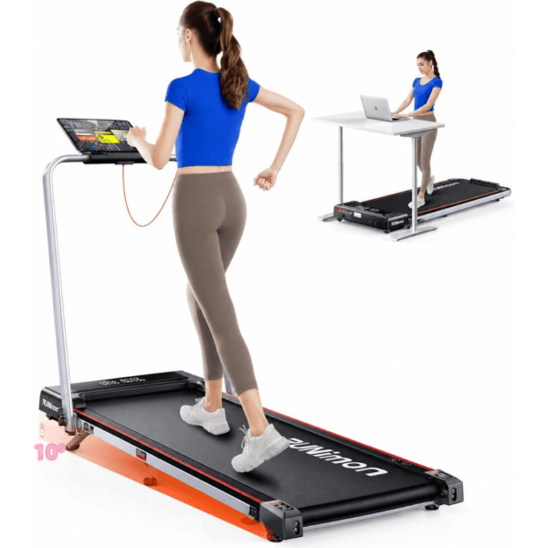 7 6 in 1 Folding Walking Pad Treadmill