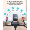 【2026 Upd】Toputure Exercise Bike with APP, Hand Pulse, Shock Absorption
