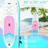 Inflatable Stand Up Paddle Boards with Premium SUP Paddle Board Accessories