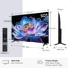 TCL 50V6D-UK 50 Inch 4K HDR, Fire TV, HDR10+, Dolby Atmos, DTS:X, Game Master, Motion Clarity, AirPlay 2, Press & Ask Alexa (2026 New Model)