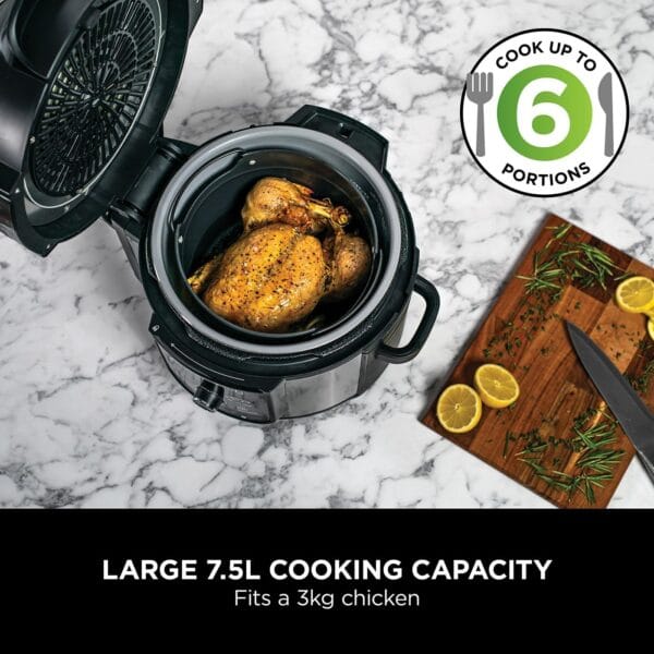 Ninja Foodi MAX 9-in-1 Multi Cooker, Pressure Cooker, 7.5L