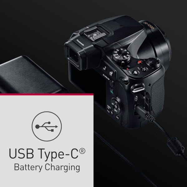 Panasonic Lumix DC-FZ82DE-K Bridge Camera with