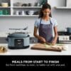 Ninja Foodi PossibleCooker, 8-in-1 Slow Cooker, 8L, Sea Salt Grey, MC1001UK