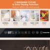 Karlxtom Table Top Dishwasher 6 Programs Mini Dishwasher with Touch Control