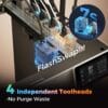 FLASHFORGE Creator 5 Pro Enclosed 3D Printer, 4-Independent-Extruder