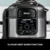 Ninja Foodi 9-in-1 Multi Cooker, Brushed Steel & Black, OP350UK