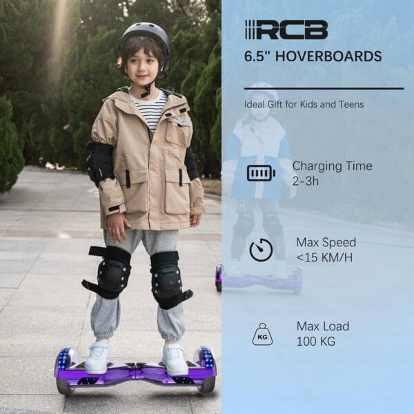 RCB Hoverboards for Kids and Adults 6.5 inch