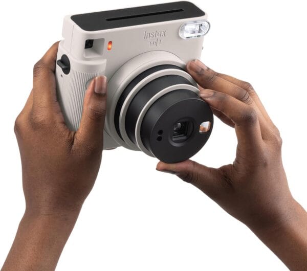 713DkWklMsL._AC_SL1500_ Instax SQUARE SQ1 Instant Camera, Chalk White