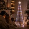 713hTeqNOyL._AC_SL1254_ 6ft (180cm) LED Christmas Tree Outdoor Indoor Decoration, 293 Colour Changing Lights