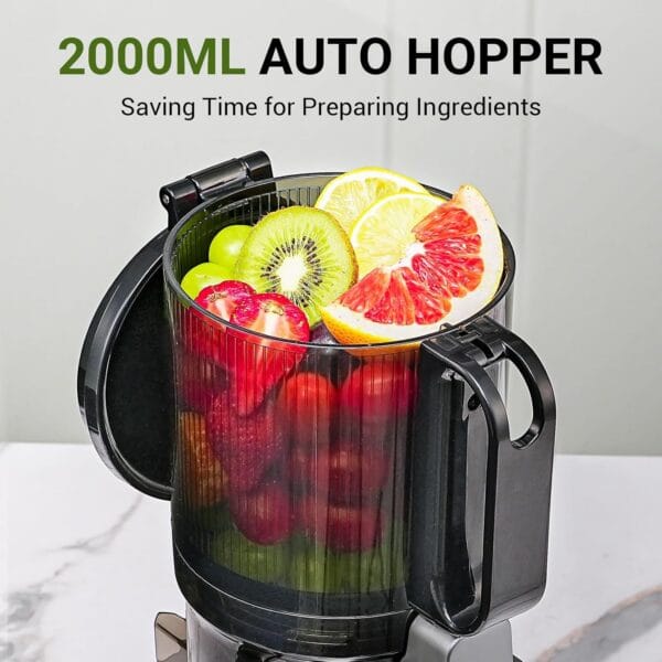 714BHeVwoAL._AC_SL1500_ AMZCHEF Cold Press Juicer, Slow Masticating Juicer, 145mm Wide Chute