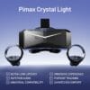 Pimax Crystal Light High Clarity PC VR Headset