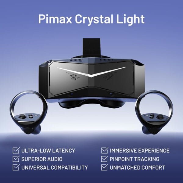 Pimax Crystal Light High Clarity PC VR Headset