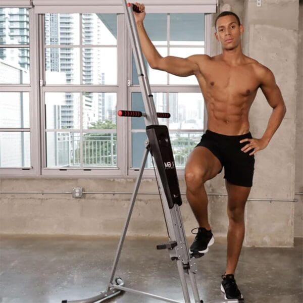 MaxiClimber Vertical Climber Provides an Adjustable Platform to Target Power