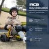 RCB Hoverboard and Kart Bundle for Kids with Hoverkart Set