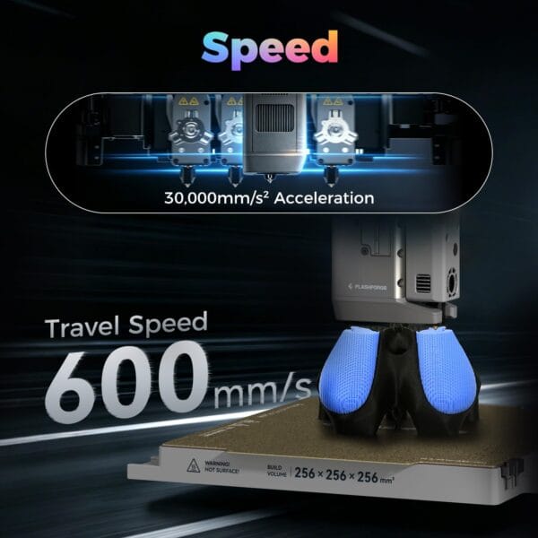 FLASHFORGE Creator 5 3D Printer, 4-Independent-Extruder