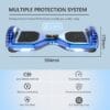 RCB Hoverboards for Kids and Adults 6.5 inch