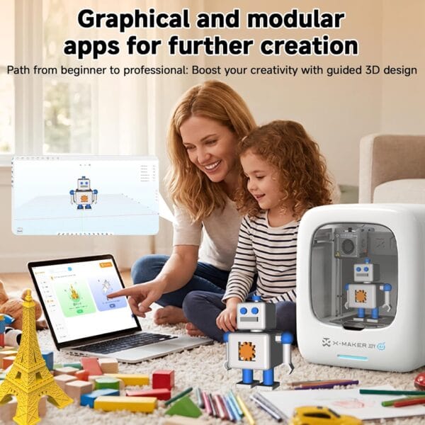 X-Maker Joy AI Kids 3D Printer for Beginners