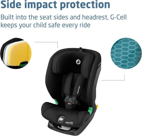 Maxi-Cosi Titan S Comfort i-Size, Car Seat, 76–150 cm, Authentic Black