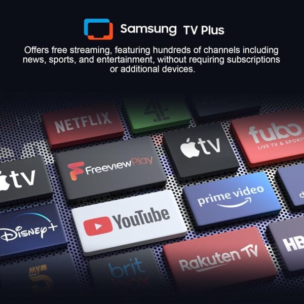 Antteq 32 Inch Smart TV, 32" Tizen OS HD Television with Netflix Disney+ Gaming Hub Samsung TV Plus Dolby Audio, Small TV for Bedroom or Kitchen