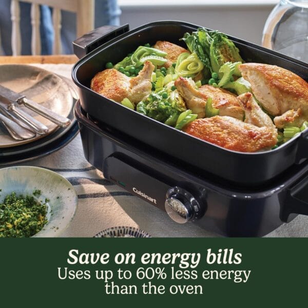 Cuisinart Cook In 5 in 1 Multi Cooker, Grill, Sear, Steam, Simmer and Slow Cooker