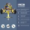 RCB Hoverboard and Kart Bundle for Kids with Hoverkart Set