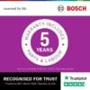 Bosch Series 4 SMS4EKW06G Freestanding Dishwasher, 60cm, White [Energy Class B]