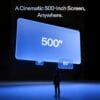 XREAL 1S AR Glasses, 500" Virtual Screen, Powered by X1 Chip, Native 3DoF