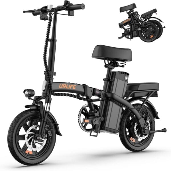 71AsXbN0w9L._AC_SL1500_ URLIFE 14" Electric Bike, Portable E-bike