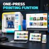 X-Maker AI Kids 3D Printer, Enclosed, Wi-Fi Printing, App Control, Ready to Print