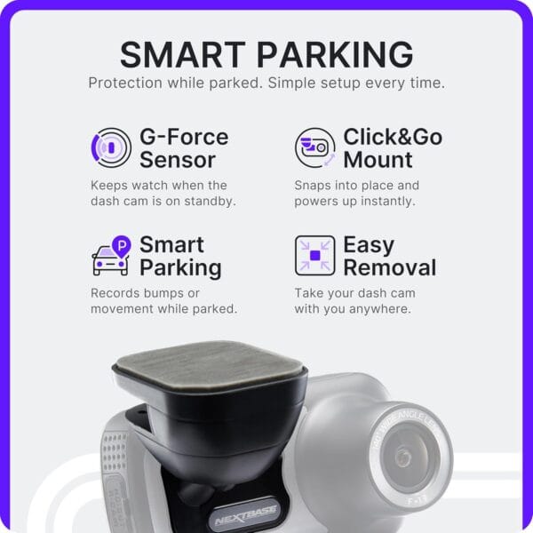 Nextbase 322GW Dash Cam - 1080p Full HD Car Camera