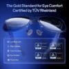 XREAL 1S AR Glasses, 500" Virtual Screen, Powered by X1 Chip, Native 3DoF